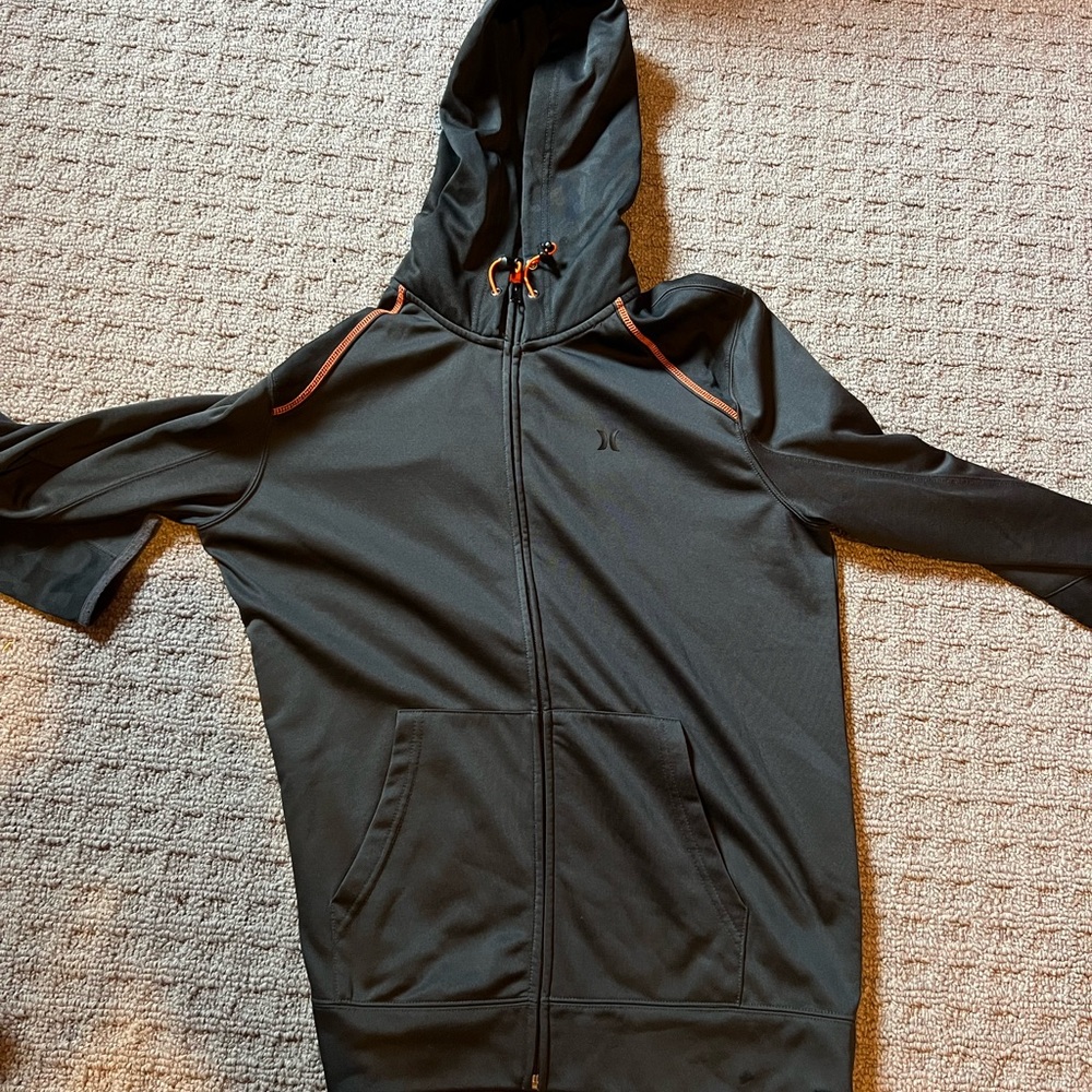Mens M Hurley for Buckle Nike Dri Fit zip up Hoodie